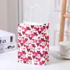 Sacolas de Papel Selecionadas para o Dia dos Namorados, Sacolas Tote com Tema de Amor, Sacolas para Embalagem de Presentes, Sacolas de Papel para Lembrancinhas, Sacolas de Presente para Feriados no Atacado
