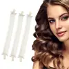 Set de Tres Piezas de Rizador de Pelo Satinado de 25 cm sin Calor Herramienta de Rizado Perezoso Estilizador de Cabello Europeo y Americano Simple para Dormir para Mujeres
