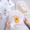 Bolsa de Embalaje con Cordón de Bolsillo, Bolsa de Embalaje para Toalla Limpiadora, Bolsa de Embalaje para Regalo, Bolsa de Almacenamiento Impermeable con Cordón para Viaje