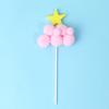 Oração Anne menina anjo fofa Boneca anjo orelhas de coelho plug-in decoração de bolo de aniversário enfeites