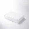 Caja de Avión Transfronteriza Extra Resistente Corrugada Blanca Caja de Avión Accesorios para Ropa Caja de Empaque Express con Logo Impreso Caja de Empaque
