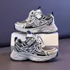 Zapatos para Niños 2026 Primavera Nuevo Estilo Zapatos de Papá Superficie de Cuero Transpirable Niñas Casual Niños Zapatos Deportivos Running Zapatos de Papá