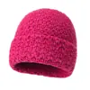 Gorro de Punto Grueso de Invierno Nuevo, Suelto, Cálido, Versátil, Protege Orejas, Hace que la Cara Parezca Más Pequeña