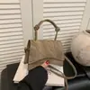 Bolso de mujer de moda 2026 nuevo bolso de hombro de moda moderno bolso cruzado casual simple bolso cuadrado pequeño de color liso