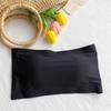 Top de tubo de una palabra sin costuras de seda helada con tirantes, antideslizante, tipo bandeau, para cubrir el pecho, con hebilla de tres filas, chaleco base corto, lencería