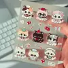 Pegatina para Uñas de Muñeca de Dibujos Animados Linda Nueva Sky 6D Estéreo Relieve Gatito Teléfono Móvil Diario Pegatina Decorativa DIY