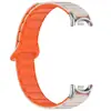 Adecuado para Xiaomi Mi Band 8/9/10/11 Correa de Silicona Magnética de Doble Color en Forma de I Pulsera de Repuesto para Xiaomi Mi Band 11