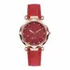 Céu Estrelado Pulseira de Relógio Feminino Relógio de Pulso Feminino Rosa Meninas Relógio Moda Couro Simples Relógios Reloj Mujer Rosa