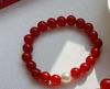 Collar de ágata roja pulsera para mujer pulsera año de nacimiento pulsera moderna elegante de alta gama cuentas rojas de Buda nuevo estilo chino 2004 Nuevo