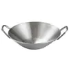 Plato Doble para Salsas de Acero Inoxidable Estilo Coreano 304, Plato Dorado para Salsas de Barbacoa Comercial, Plato para Condimentos, Plato para Kimchi, Plato para Snacks