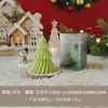 Velas de Árbol de Navidad, Souvenirs Aromáticos de Cera de Soja, Regalos de Nicho, Velas Aromáticas Navideñas Hechas a Mano con Forma