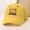 Nueva Gorra de Malla para Niños Verano Versión Coreana Oso Bordado Visera Protector Solar Secado Rápido Gorra de Béisbol Exterior Gorra de Béisbol para Bebé Transfronteriza