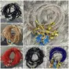 Cuentas para Ruedas de 2/3/4/6/8mm Accesorios para Joyería DIY Cuentas Sueltas de Cristal Color Estándar Transparente Cadena Completa