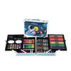 145 Caja de Aluminio Pincel Set de Bolígrafos Acuarela Doble Capa Aleación de Aluminio Crayones para Niños Óleo Pintura Arte Graffiti Herramientas
