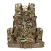 Mochila Esportiva para Caminhada ao Ar Livre, Montanhismo, Acampamento, Mochila Tática Molle Multifuncional Resistente ao Desgaste e à Água Venda por Atacado