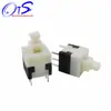 Venta Directa de Fábrica interruptor de botón auto-bloqueante sin bloqueo 8*8 cabeza alta enchufable resistente a altas temperaturas interruptor para instrumento de belleza máquina de aromaterapia