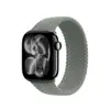 Cabeza de Metal Adecuada para Correa de Apple Watch Correa de Applewatch Moda Nylon Trenzado Círculo Único Correa de Muñeca Correa de iWatch