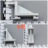 Acero Inoxidable Aleación de Aluminio Plástico Hebilla de Refrigerador Gabinete de Bebidas Congelador Estante de Exhibición Congelador Gancho Soporte Fijo