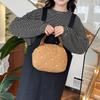 Bolsa de cosméticos portátil de gran capacidad con decoración de lazo 2025, nueva bolsa de almacenamiento portátil, bolso tridimensional súper lindo