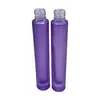 Botella Personalizada de Vidrio Esmerilado de 10 ml para Aceites Esenciales, Botella de Perfume, Spray Translúcido, Tubo Redondo de Plástico Opaco para Dispensar Perfume Sin Tapa