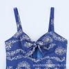Ropa de Mujer al por Mayor Comercio Exterior Estilo Europeo y Americano Moda Temperamento Estampado Calado Bordado Midi Vestido de Tirantes 3564112