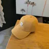Gorra Estilo Coreano para Mujer Versátil con Letra R Versátil Casual Moda Gorra de Béisbol Ins Estudiante Protección Solar Sombrero para el Sol
