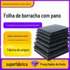 Placa de borracha laminada multicamada espessada três cinco seis oito camadas 8 12 15 20mm almofada de borracha laminada placa de borracha com tecido