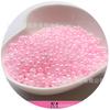 Cuentas de arroz de vidrio color crema de 3 mm de excelente calidad, hechas a mano, para pulseras, collares y accesorios de joyería.