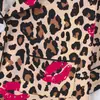 Nuevo Pijama de Comercio Exterior Transfronterizo para Mujer con Solapas Estampadas, Mangas Cortas, Shorts, Ropa de Casa Estilo Europeo y Americano, Cárdigan Holgado y Cómodo