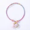Pulseras Ajustables Unisex de Colores al por Mayor Tejido Artesanal DIY Estilo Étnico Regalos de Vacaciones Accesorios de Mano Culturales Creativos