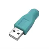 Adaptador USB a PS/2 para Ratón Adaptador USB Macho a PS/2 Hembra Adaptador de Enchufe PS2 a USB