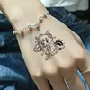 Pegatinas de Tatuaje Herbales de Dibujos Animados de Verano Simples para Cubrir Cicatrices, Duraderas, Impermeables, Nicho, Pegatinas de Tatuaje de Dibujos Animados Pequeñas para Mujeres, Gama Alta