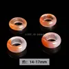 Colgante de Calabaza Pequeña de Ágata Nan Hong, Cuentas de Ágata Rojo Cereza Flotante de Hielo, Accesorios para Pulseras y Collares Estilo Antiguo al por Mayor