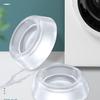 Base para Lavadora Antideslizante Elevadora Almohadillas de Pie Amortiguadoras de PU Fijas Tambor Refrigerador Almohadillas de Pie Universales