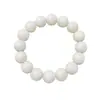 Pulsera de Raíz Bodhi Jade Blanco Cuentas Bodhi Wen para Jugar Cuentas para Hombres y Mujeres Pulsera para Pareja Joyería Suministro de Puesto en Vivo