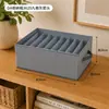 Serie de cajas de almacenamiento para ropa interior y ropa, tela no tejida, cajas organizadoras multitaladro, contenedores de almacenamiento para armario de dormitorio
