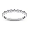Tonglin Cross-Border Especializada em Anéis de Prata Esterlina S925, Anéis Femininos Clássicos com Fileira de Zircônias e Diamantes, Anéis Lisos e Anéis de Prata Esterlina