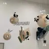 Materiais para pendurar tecelagem de bambu jardim de infância parque temporada de volta às aulas criação ambiental decoração sala de aula com hall corredor chapéu de bambu bambu
