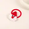 Nuevos accesorios para el cabello navideños transfronterizos europeos y americanos para niños, diademas de árbol de Navidad tejidas para niñas