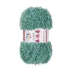 Bola de lana de 100 g con bucle de terciopelo para tejer a mano, ideal para hacer gorros, bufandas y muñecas.