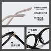 Gafas Nuevas de Acetato Gm Marco Negro Corori Artefacto de Maquillaje Sencillo Nerd Luz Anti-Azul Se Pueden Combinar con Graduación Bc-2203