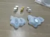Tampão de Esponja Removível Separador de Dedos dos Pés Sebs Separador de Dedos Sobrepostos Almofada Separadora de Dedos com Três Furos Protetor de Dedos dos Pés de Silicone