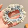 Modelo Nuevo 2025 Scrunchie de Satén Elegante Estilo Coreano para el Cabello para Mujeres, Accesorio de Moda Versátil