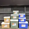Suministro en stock de cajas isotérmicas para coche, cajas isotérmicas de exterior, enfriadores de cubitos de hielo, cubos de hielo comerciales para puestos, pesca y conservación de alimentos