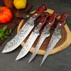 Cuchillo para deshuesar con cabeza de acero forjado tallada Cuchillo de cocina de acero inoxidable para cortar carne Cuchillo de cocina especial para carnicería Cerdo, Ganado y Ovejas