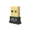 Adaptador Bluetooth USB 5.3 sem fio Bluetooth receptor transmissor alto-falante mouse botão Bluetooth computador sem fio unidade de áudio livre