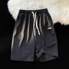 Waffle shorts masculinos da marca de moda verão ins shorts finos soltos all-match plus size casual sports shorts