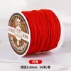 Corda de algodão torcida à mão estilo Xizang 20m para artesanato DIY, pulseiras, terços budistas com contas e contas de corda de algodão para atacado