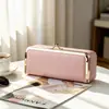 Bolsa de Cosméticos de Cuero de Vaca de Primera Capa con Fibra Cruzada, Bolsa Portátil Multifuncional con Cierre de Beso, Bolsa Simple de Alta Gama para Almacenamiento de Lápices Labiales para Mujer