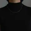 Collar de cuentas de oro para mujer, ligero, lujoso, con nicho de clavícula, estilo frío, a la moda, combina con todo, temperamento, joyería de celebridades en línea.